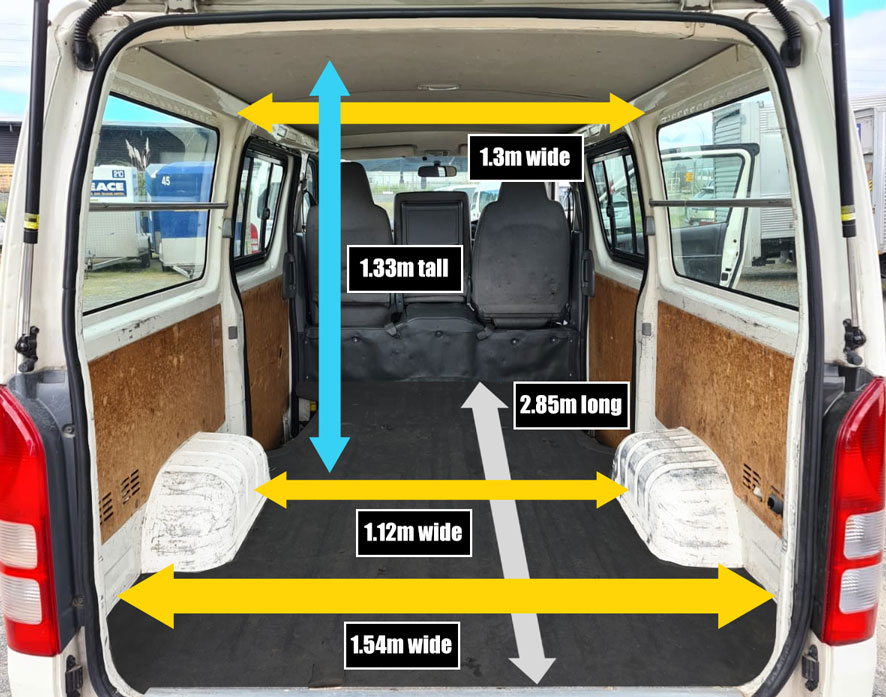 minivan size